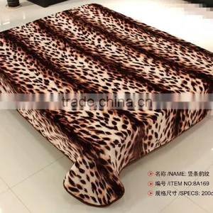 Manufactory Walmart China Home Textile China Supplier Zebra Blanket thumbnail-3