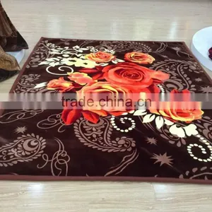 China Suppliers Quilt Blankets Rebel Wholesale 100% Polyester Knitted Cuddly King Size Sherpa Blanket thumbnail-3