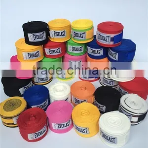 Width 5cm Length 3M 100% Cotton Bandage Strap Boxing Gloves Sanda Muaythai Bandage MMA thumbnail-6