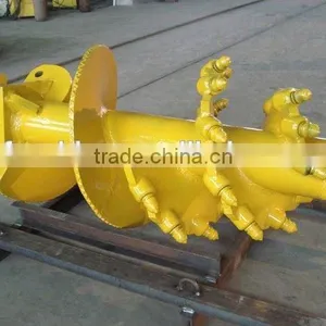 FAECHINA Bullet Teeth Spiral Auger, Rock Bits Conical Auger, Double Cutting Double Flight Conical Piling Auger thumbnail-5