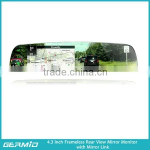 Auto Electronics Frameless Lcd Monitor Germid 4.3 Inch Mirror Monitor thumbnail-3