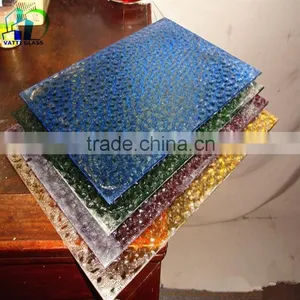 Colorful Patterned Glass Art Glass Porch (the Crab Apple, the Mayflower, Diamonds, Etc) thumbnail-1