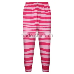 Custom Design Sports Pants XS-XXL Trousers For Women Strip Print N18-18 thumbnail-1