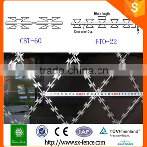 High Quantity Hot Dipped Galvanized Razor Barbed Wire thumbnail-5
