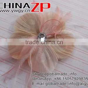 Leading Supplier CHINAZP Wholesale High Quality Dyed Purple Trimmed Short Peacock Feathers for Earrings thumbnail-5