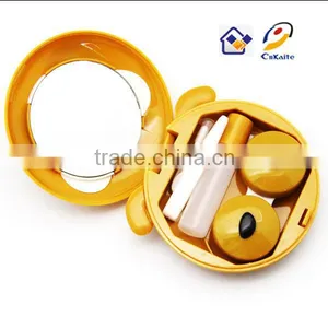 A-8066 Luxury Gold Pig Contact Lens Case thumbnail-5