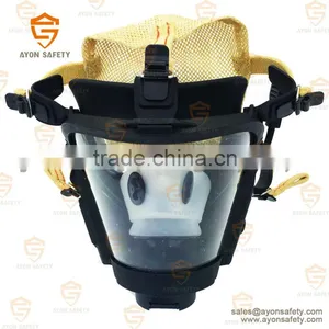 Talk-Around Communication Mask With Kevlar Head Net - Ayonsafety thumbnail-1