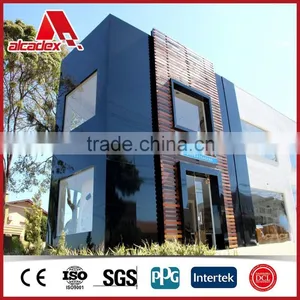 Gold Overlapping Circles With Black Mirror Acp,mirror Acp Aluminium Composite Panel thumbnail-1