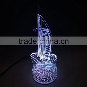 JM-3D07 Yiwu Jiumei Seven Color 3d Led Night Light Baby thumbnail-4