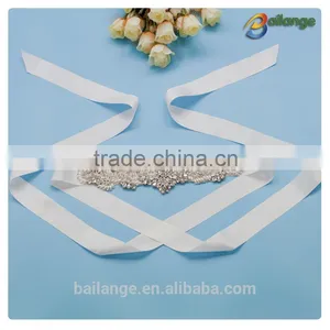 2016 High Quality Handmade New Design Rhinestone Sash Belt thumbnail-3