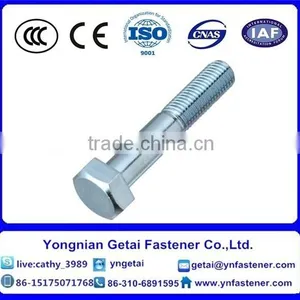 Hexagonal Head Bolts Full Thread DIN933/DIN931 M6-M42, ZP GR4.8/8.8 thumbnail-1