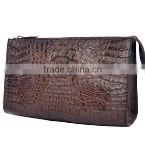 Genuine Crocodile Leather Men's Bag Clutch Bag for Man thumbnail-2