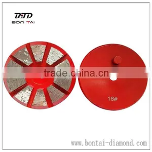 3"10-Seg Metal Bond Diamond Grinding Pads Concrete Floor Surface Prep Metals thumbnail-1