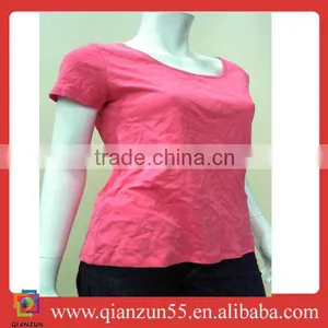 Slim Fit Blank Womens T-Shirts thumbnail-1