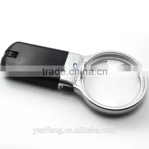 Folding Hand-held Magnifying Glass&promotion Products& With LED Light thumbnail-2
