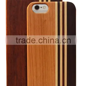 MOBILE PHONE CASE CUSTOMIZED in Natural Solid Wood Finish thumbnail-1