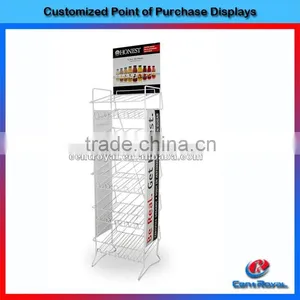 China Supplier Fashion Metal Wire Supermarket Drink Rack thumbnail-1