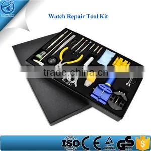 20 Pcs Watch Horologe Repair Tool Kit Set With Opener Remover Wrench Screwdriver Watchband Link Pin Remover thumbnail-1