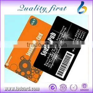 MIFARE Plus X4k Membership PVC Cards With Barcode thumbnail-2