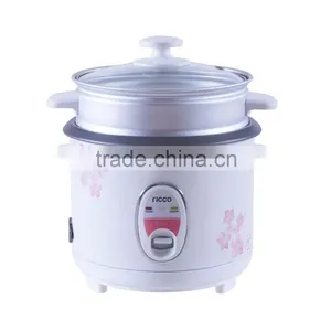 Small Size 1L Cyliner Rice Cooker With Food Steamer thumbnail-1