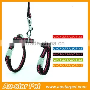 Giraffe Markings Eco-friendly High Quality Hot Selling Pet Cat Harness, Pet Cat Leashes thumbnail-2