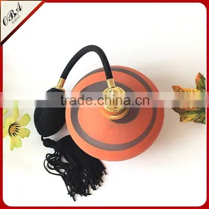 OUBOAO Wholesale High-end Fashion Orange Gasbag Spray Pump Glass Perfume Bottle thumbnail-3
