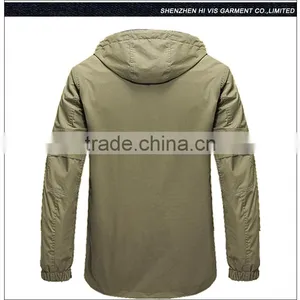 High Quality Double Zipper Winter Windproof Jacket thumbnail-5