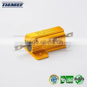 AH Series - 25W Fixed Aluminum Housed WireWound Resistors thumbnail-4