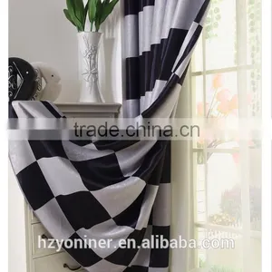 2015 Hot Sale Printed Designed No. 01 Window Curtains, Made- up Black Out Fabric in Home or Hotel thumbnail-5