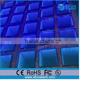 2016 New Product 600*600 Dance Floor,led Portable Digital Dance 3d Tile thumbnail-1
