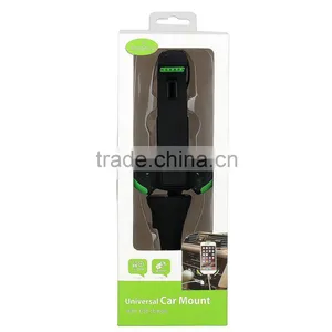 3in1 Universal Car Mount Holder With USB Charging Port And FM Transmitter For Smart Phones thumbnail-6