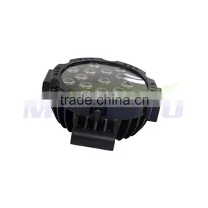 MZ T51W LED Work Light Off Road Light 7 Inch Round 4x4 EPISTAR Black Red JEEP Led Lighting China Factory Outdoor LED Headlights thumbnail-4