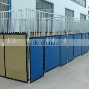 HDPE Hot Dip Galvanized Horse Stable Frame thumbnail-1