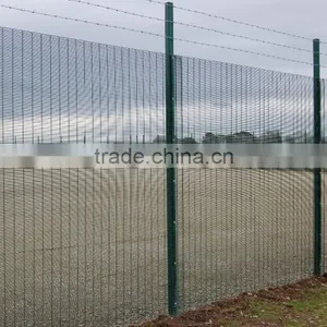 Lowest Price 3''*5''*8''high Security Anti-climb Panel Fencing/voltage Coated 358 Anti- Climb Security Welded Security Fence thumbnail-2