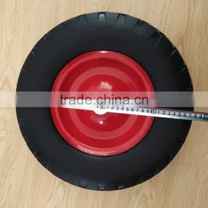 pu Wheel for Wheelbarrow 4.80/4.00-8 pu Foam Wheel thumbnail-3
