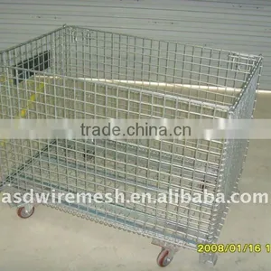 Metal Storage Cages With 4 Wheels thumbnail-1