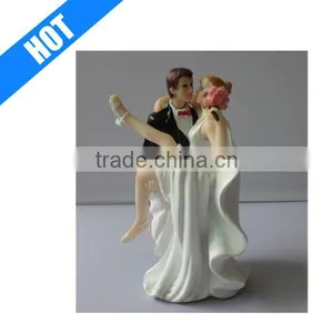 Funny Wedding Cake Topper Resin Cake Topper for Sale thumbnail-1