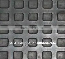 Anti-slip Square Pattern Rubber Floor Mat thumbnail-1