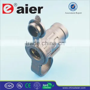 Power Supply Flush Mount Motorcycle 12V Power Socket With Hand Stents One Hole thumbnail-1