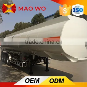 Hot Sale Stainless Steel Fuel Oil Tanker Semi Trailer for Exporting Africa thumbnail-5
