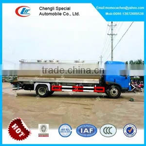 New Liquid Carrier Tank Truck Stainless Steel Water Truck 10000L for Sale thumbnail-1