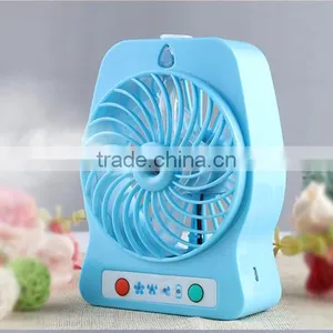 Multifunctional Plastic Portable Battery Operated Mini Spray Cooling Fan Water Mist Fan thumbnail-3