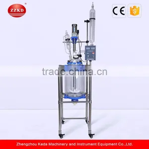 Quick Essential Chemical Double-layer Jacketed Glass Reactor thumbnail-4