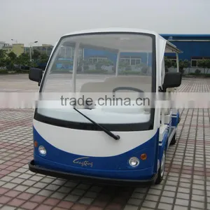Hot Sale Sturdy Chinese Electric Shuttle Bus Tourist Mini Bus thumbnail-1