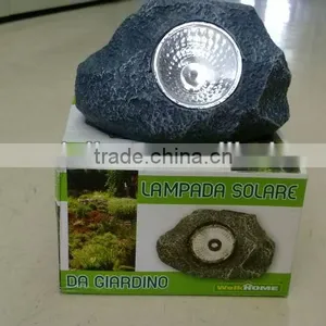 Hot Selling!!!Stone Shaped Solar Lamp/Solar Lamp Outdoor/Portable Solar Lamp thumbnail-1