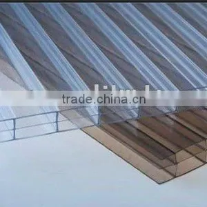 3 Layers 12mm Polycarbonate Hollow Sheet for Swimming Pool thumbnail-1