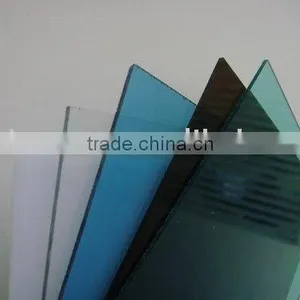 PC Solid Sheet/ PC Sheet,polycarbonate Blue Flat Sheet,plexiglass thumbnail-1