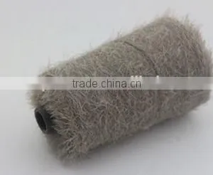 100%Soft Polyester Feather Yarn For Scarf thumbnail-3