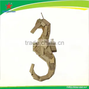 Wooden Sea Horse Decoration thumbnail-1