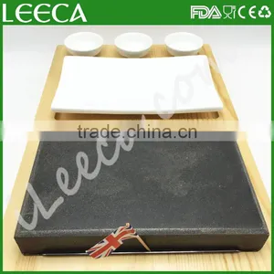Steak Grill Stone | Hot Stone Set | Lava Stone Grill thumbnail-1